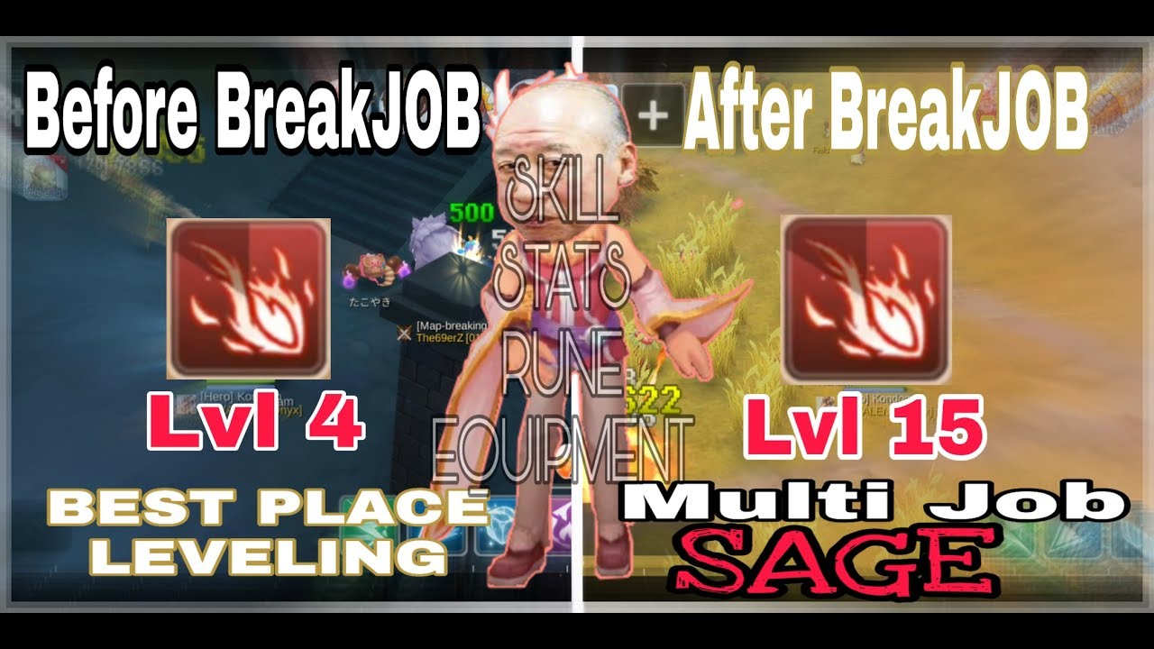 SAGE F2P Low MATK Best Grinding Before Breakjob & After Breakjob - Ragnarok Eternal Love