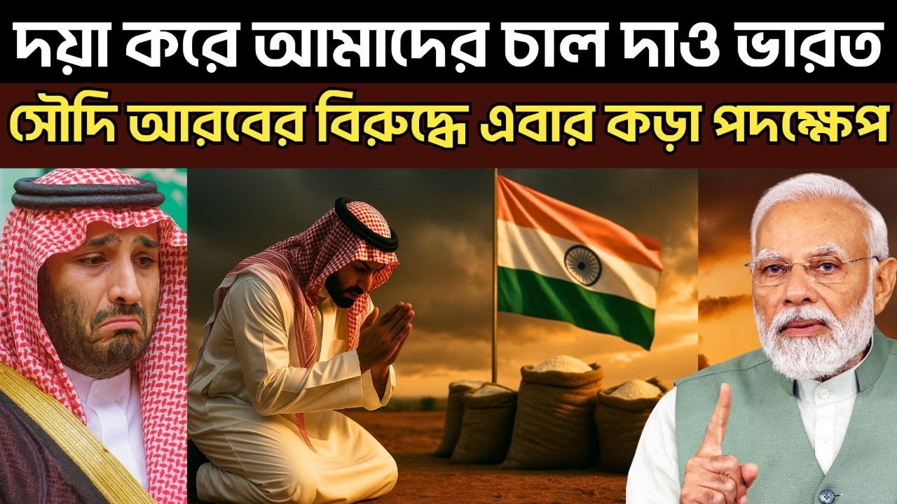 সৌদি আরবের চাল বন্ধ করলো ভারত! কোটি কোটি ডলার ক্ষতি! India Biggest Strike on Saudi Arabia | P M Modi