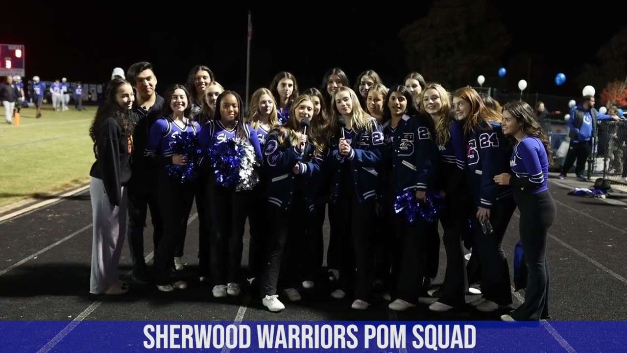 DMV Cheer Zone Sherwood Poms Squad