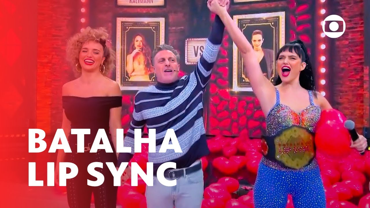 Juliana Paiva e Rafa Kalimann se enfrentam na Batalha do Lip Sync! ✨ | Doming&atilde;o Com Huck | TV Globo