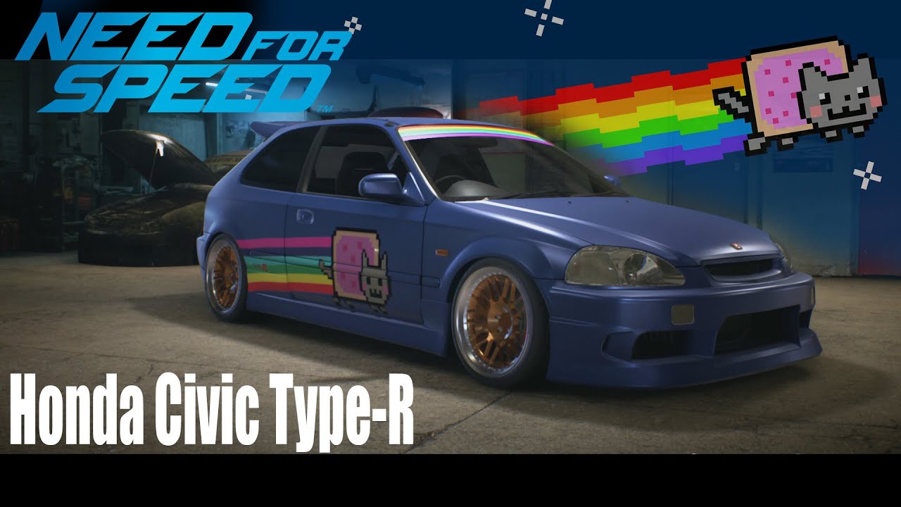 [NFS Tuning] Honda Civic Type-R - Nyan Cat #36