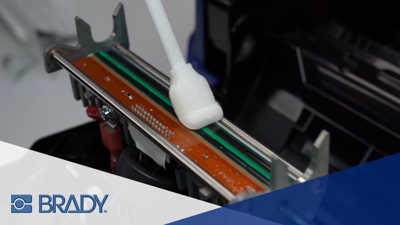 BradyPrinter i3300 Industrial Label Printer - How To Clean