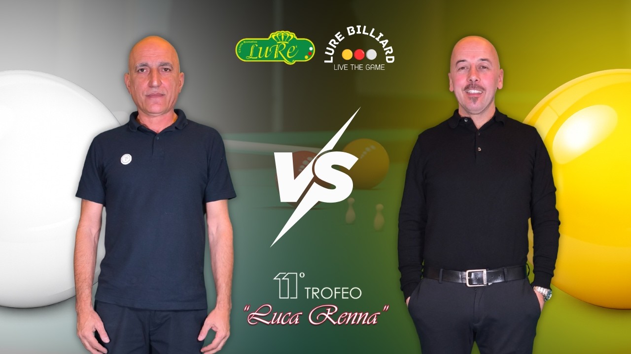 11° Trofeo “Luca Renna”  SERGIO QUARTA vs ANDREA FUSO