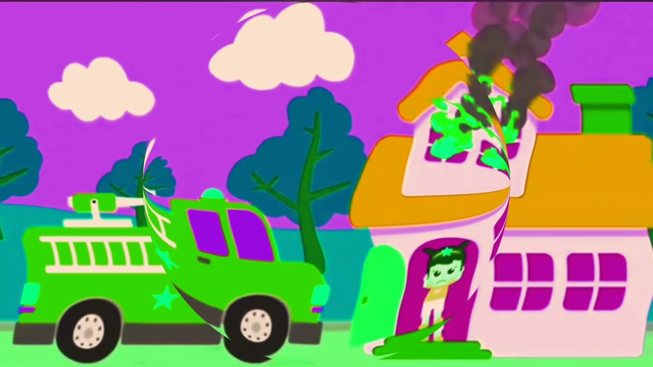 YEY!FIRE TRUCK 🚒//BY:GAMAVISION CSUPO EFFECTS