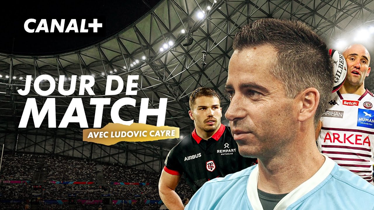 Caméra isolée sur Ludovic Cayre, arbitre d'une finale HISTORIQUE (Toulouse - Bordeaux Bègles)