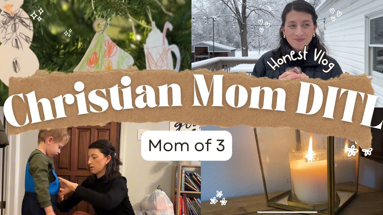 Становимся честными с Богом 💕 || Христианские молочные продукты для мам✨SAHM DITL