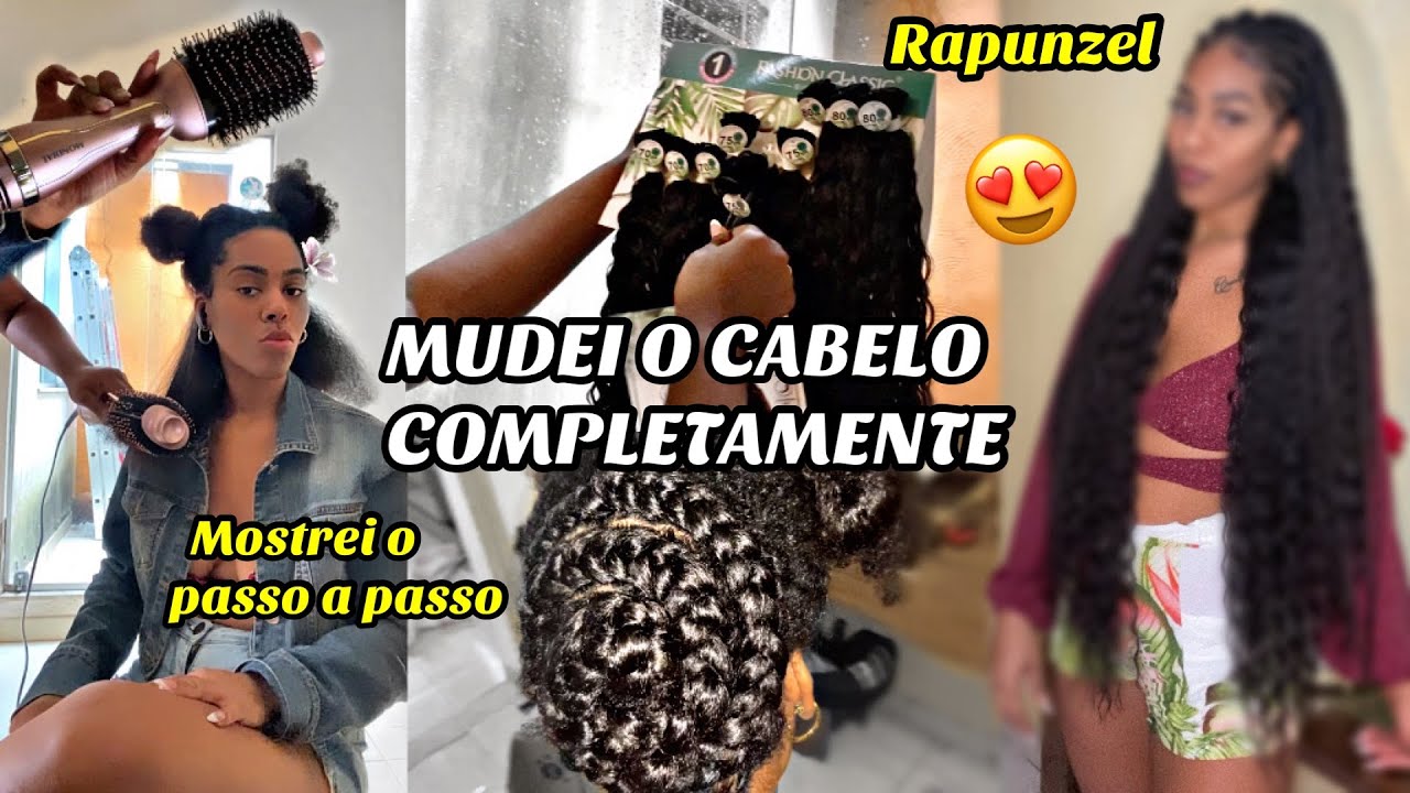 TRANSFORMEI MEU CABELO PRO NATAL 🎄