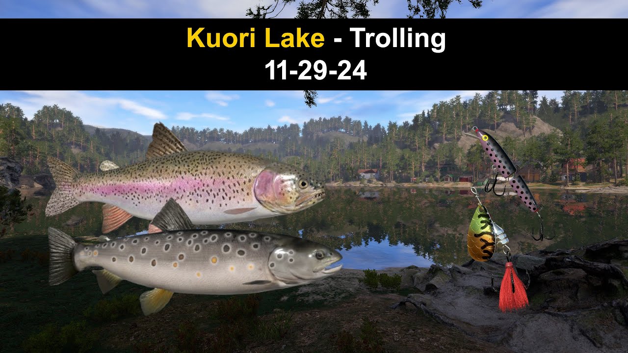 Russian Fishing 4, Kuori Lake - Trolling 11-29-24