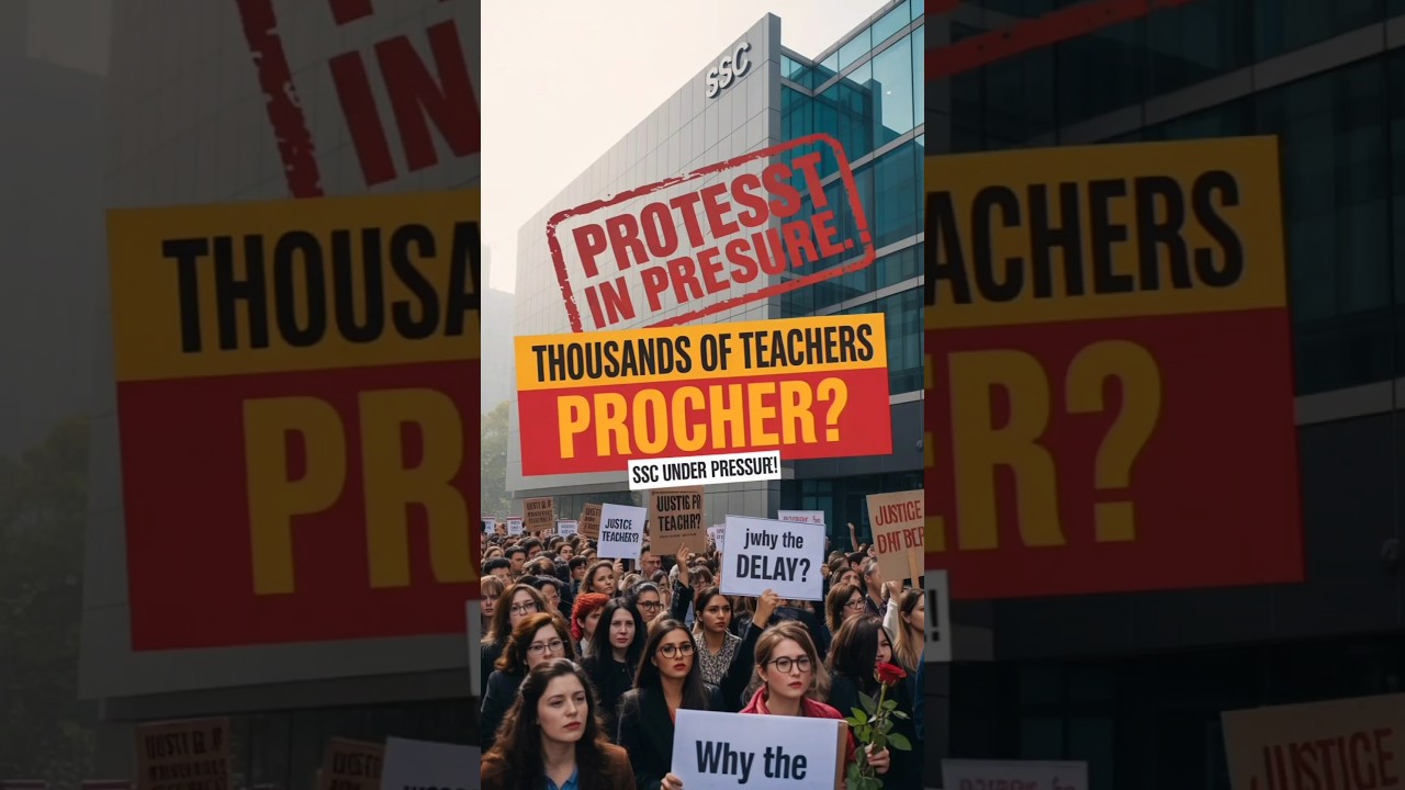 Why Teachers and Millions Of Students Protest Against SSC | Paper Leak| #shorts #ssc