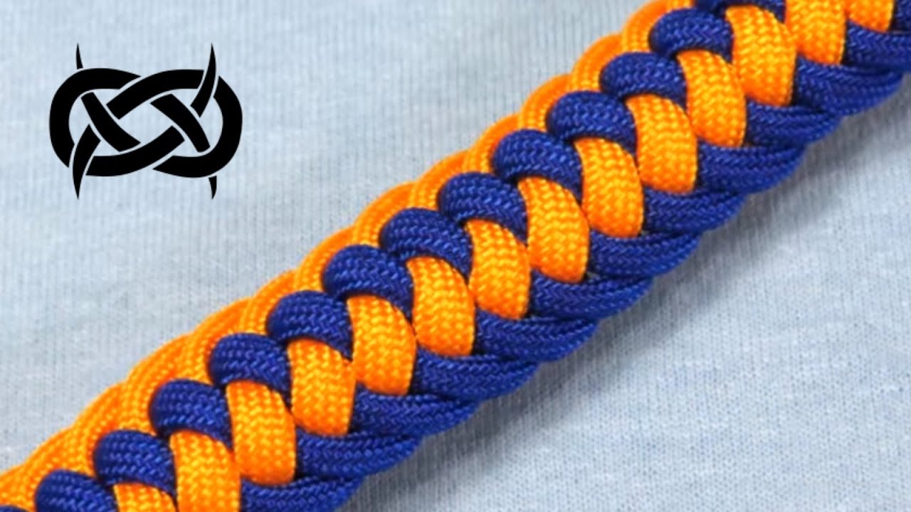 How to make a (TIAT's) Genoese Zipper Sinnet Paracord Bracelet