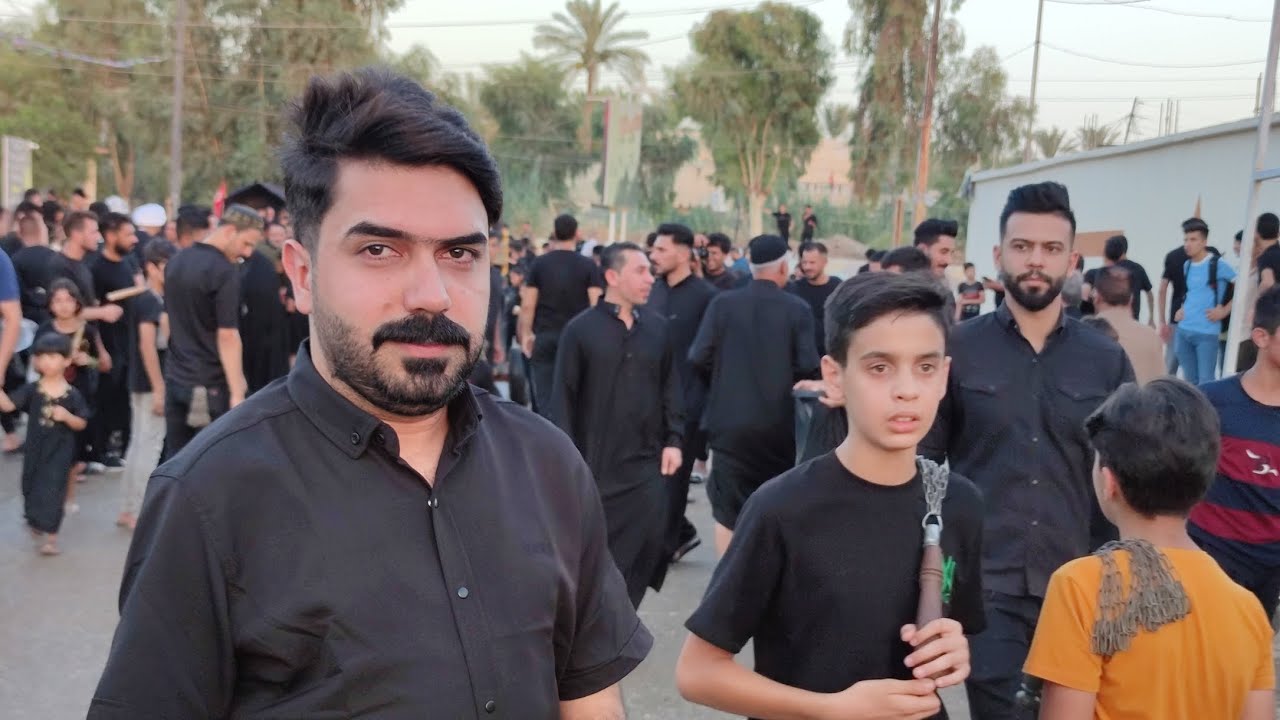 موكب زنجيل ناحية العبارة اليوم الاول 2023/7/20