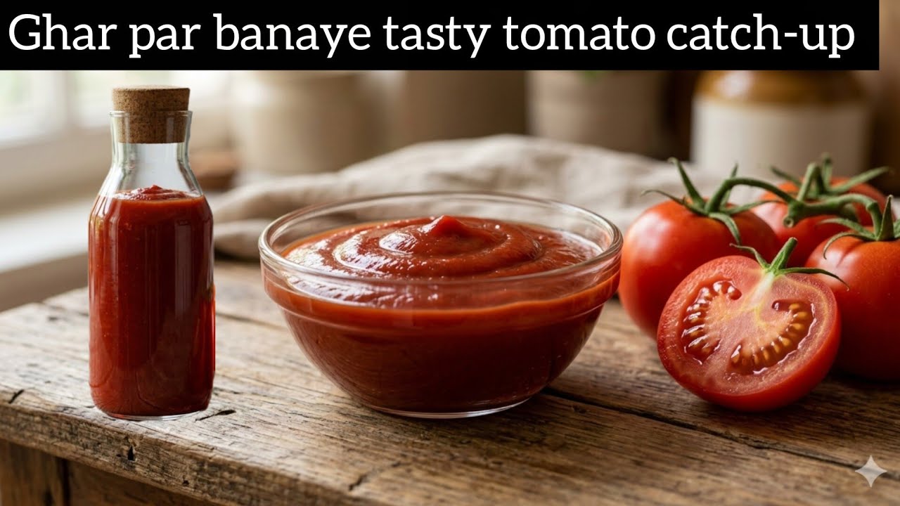 घर पर आसानी से बनाएं टमाटर सॉस, #tomatosos, #tomatocatchupracipy, #khammaghaniracipy, 