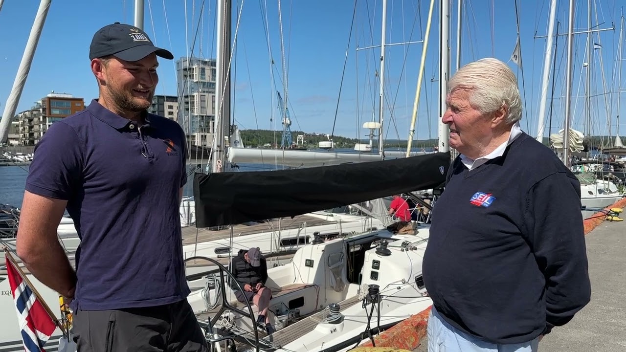 Sigurd Tveit, skipper ombord 