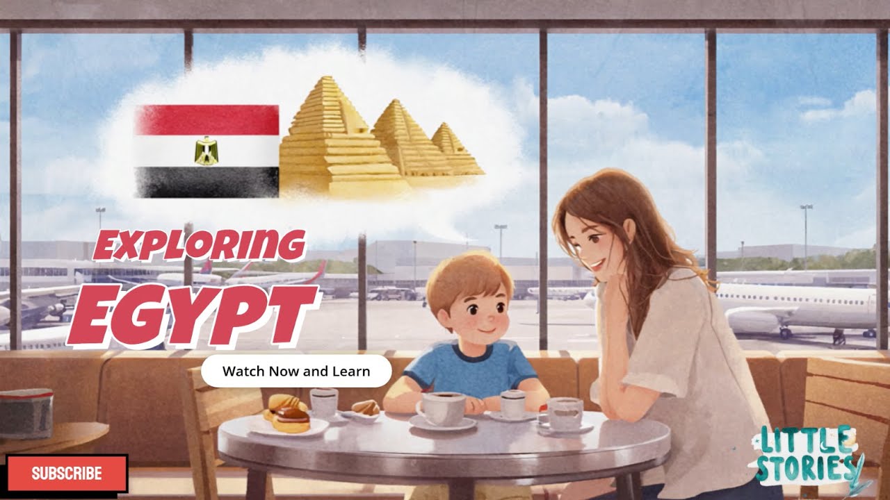 Exploring Egypt for Kids - A Fun Learning Adventure - Little Stories - A Journey Around the World
