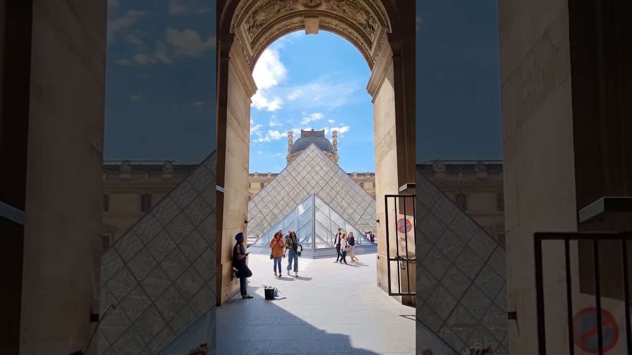 #lelouvre #france #paris #amazingworld #pyramid