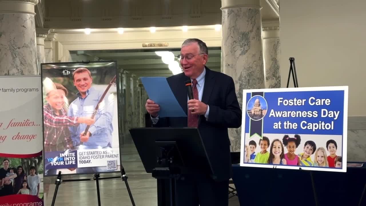 Idaho foster care advocates push for change at Capitol awareness day