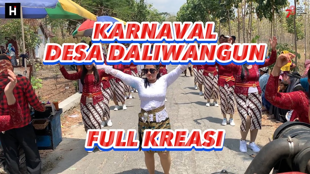 VIRAALLLL‼️ KARNAVAL DESA DALIWANGUN SUGIO LAMONGAN SPESIAL HUT RI KE 78 TAHUN TERBARU 2023