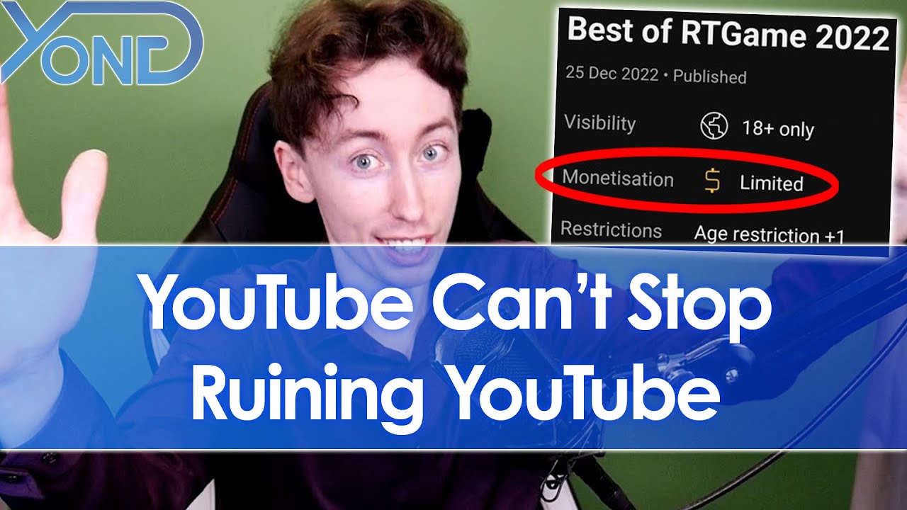 YouTube Can't Stop Ruining YouTube