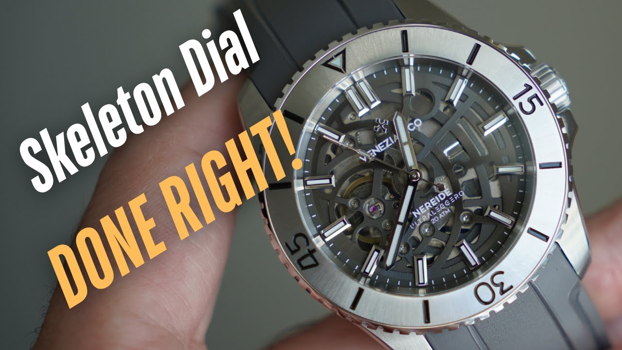 Venezianico Nereide Ultraleggero - This Italian Watch Changed My Mind on Skeleton Dials