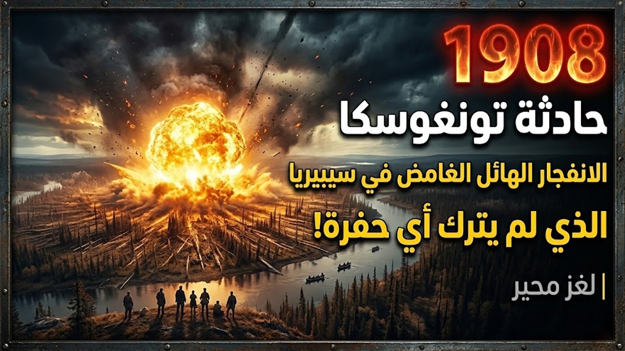 حادثة تونغوسكا 1908: الانفجار الهائل الغامض في سيبيريا الذي لم يترك أي حفرة! | لغز محير