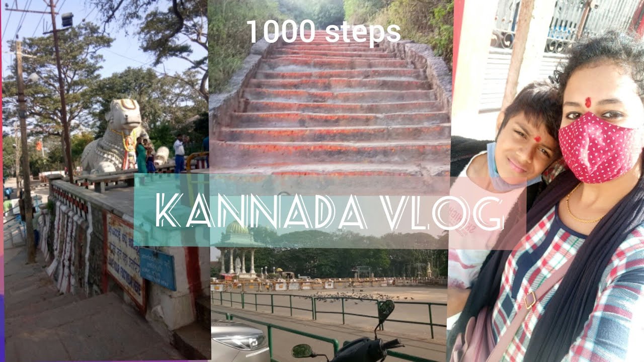 chamundi hills steps after lockdown /Kannada vlog