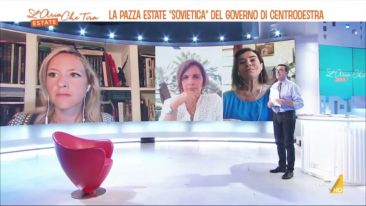 Francesco Magnani annuncia le ospiti de L'Aria che tira Estate, Sarina Biraghi ringrazia: ...