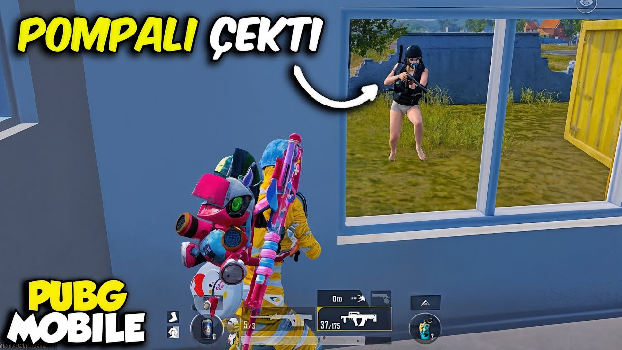 POMPALININ &Ouml;N&Uuml;NE D&Uuml;ŞT&Uuml;M ! | PUBG MOBİLE