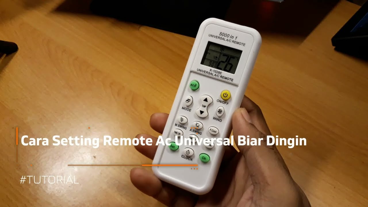 Cara Setting Remote Ac Universal Biar Dingin