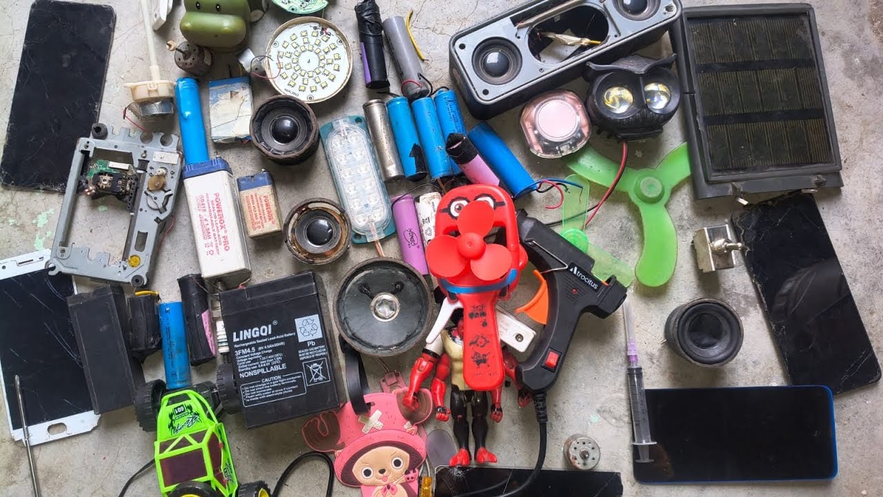 How To Make Awesame Ideas Using Dc Motor Fan / Breaking And Opening Toys And Testing / PresentToy