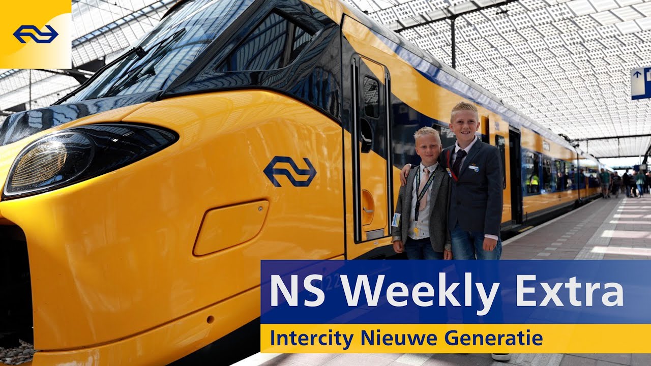 DIT is de NIEUWE INTERCITY: rondleiding en reacties | NS Weekly Extra