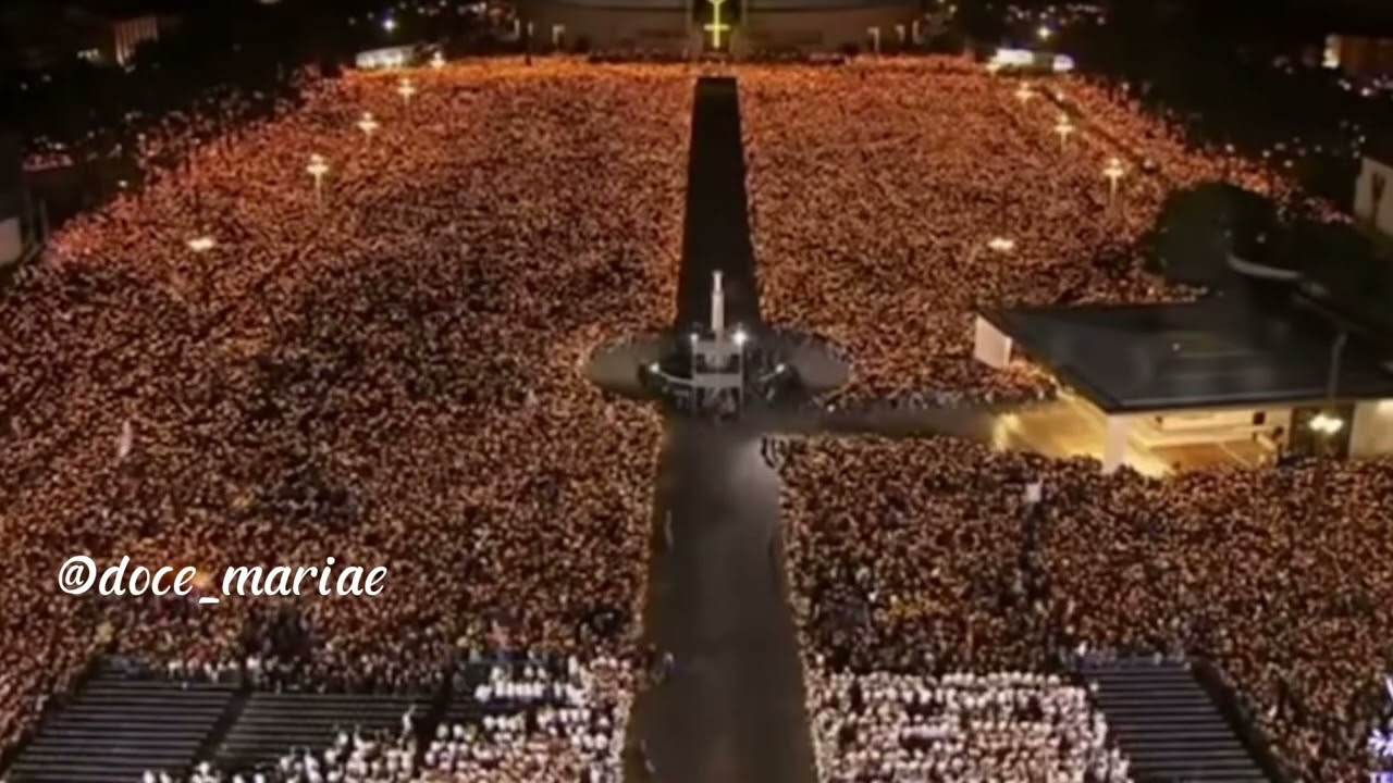 Nossa Senhora de Fátima - procissão das velas - Santuário de Fátima  - 13 de maio
