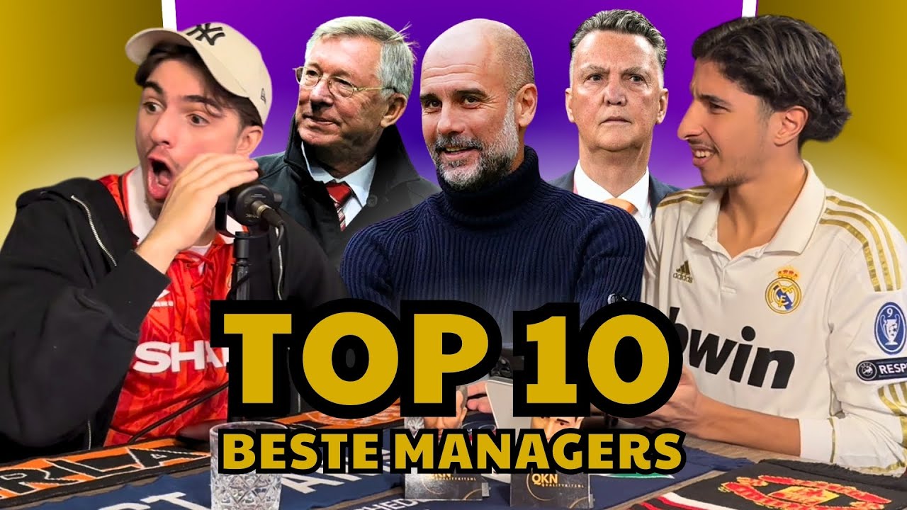 TOP 10 BESTE MANAGERS ALLER TIJDEN!🥇| Aflevering 41