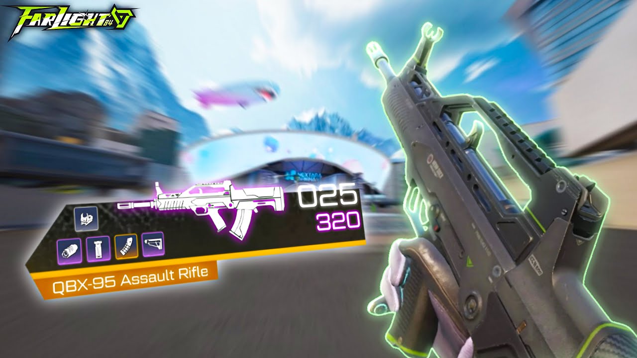 The QBX-95 is Absolutely Broken in Farlight 84 | Farlight 84 Mobile FPP Gameplay
