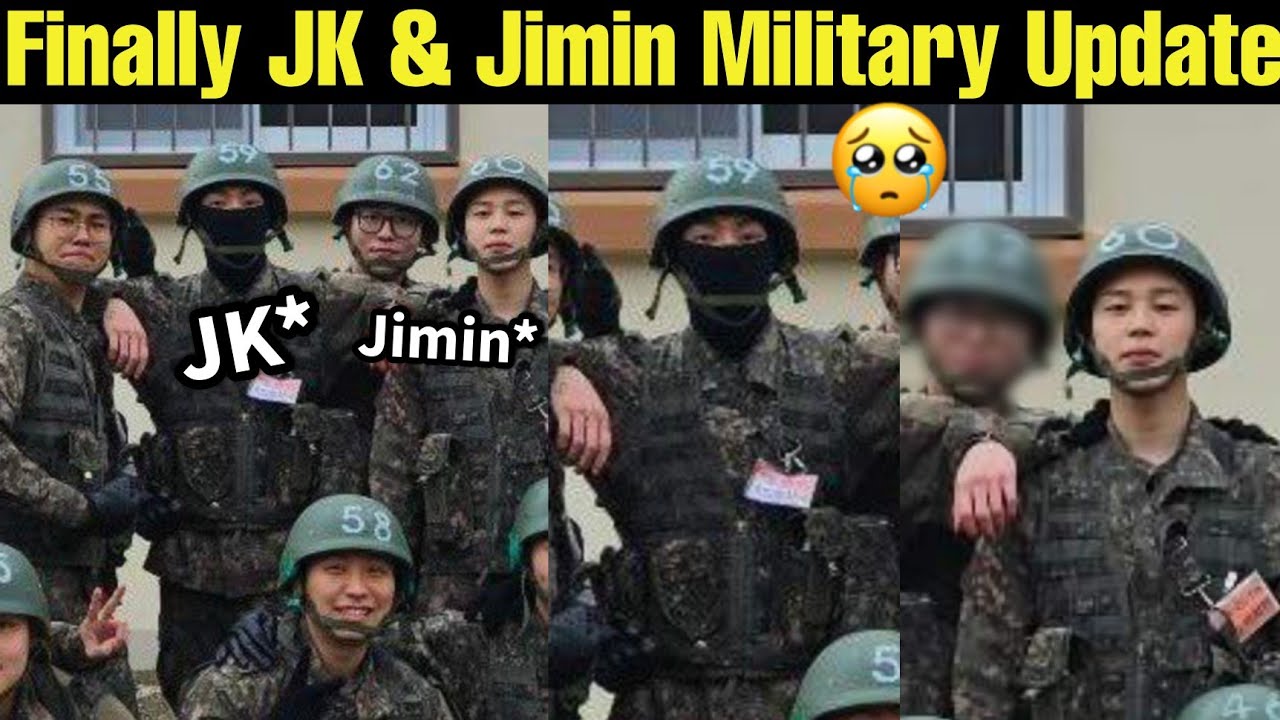 Finally Jungkook & Jimin Military Update 🫶 BTS JK Jimin Latest Military Photos 💜 BTS Military Pics 🫰