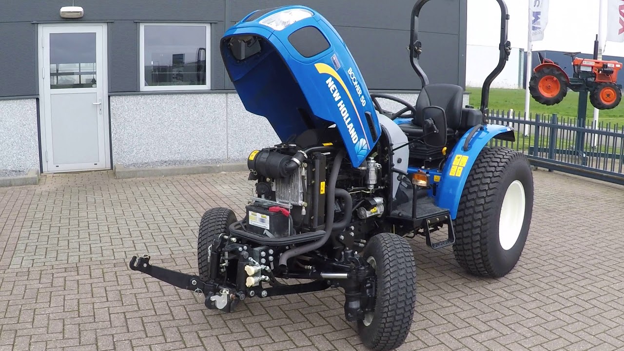 New Holland Boomer 50 4wd HST / 000146 Draaiuren / Fronthef