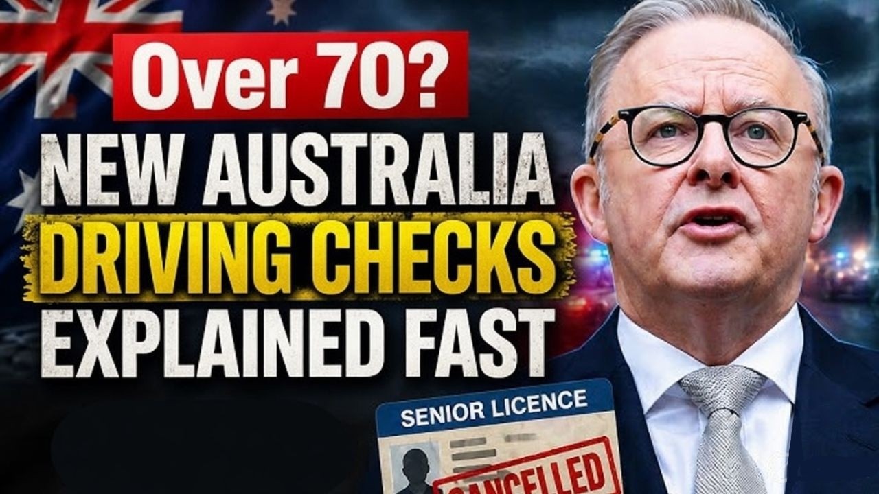 ⚠️ Over 70? New Australia Driving Checks Explained Fast