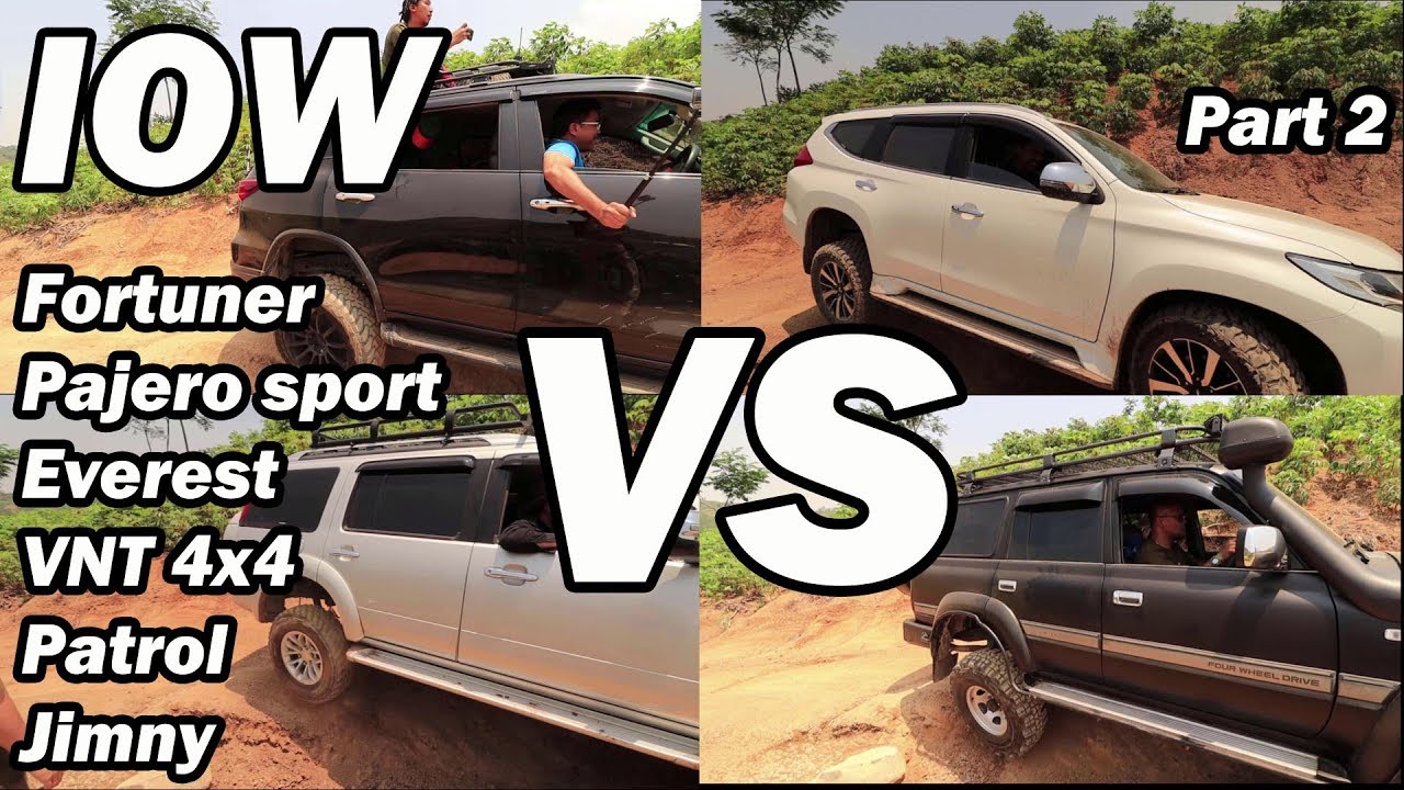 Pajero Sport 4x4, Fortuner 4x4, Ford Everest, LC VXR 80 Offroad | SMIOW Wani Perih