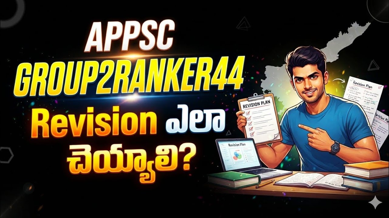 APPSC GROUP 2 PRELIMS MAINS strategy plan for Revision by GROUP2RANKER44 