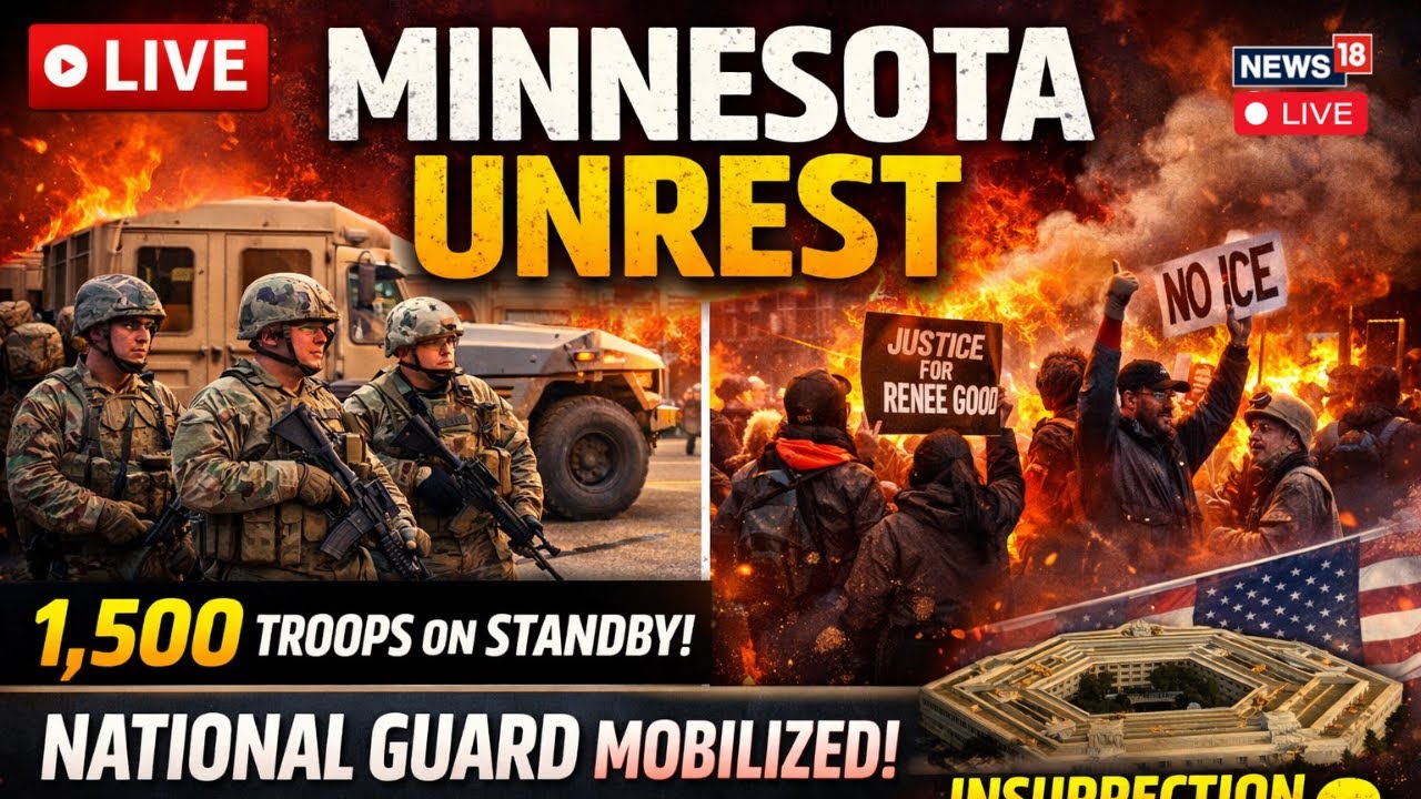 LIVE: Minnesota Unrest Updates | ANTI-IMMIGRATION DEMO DRAWS COUNTER-PROTESTERS | ICE shooting
