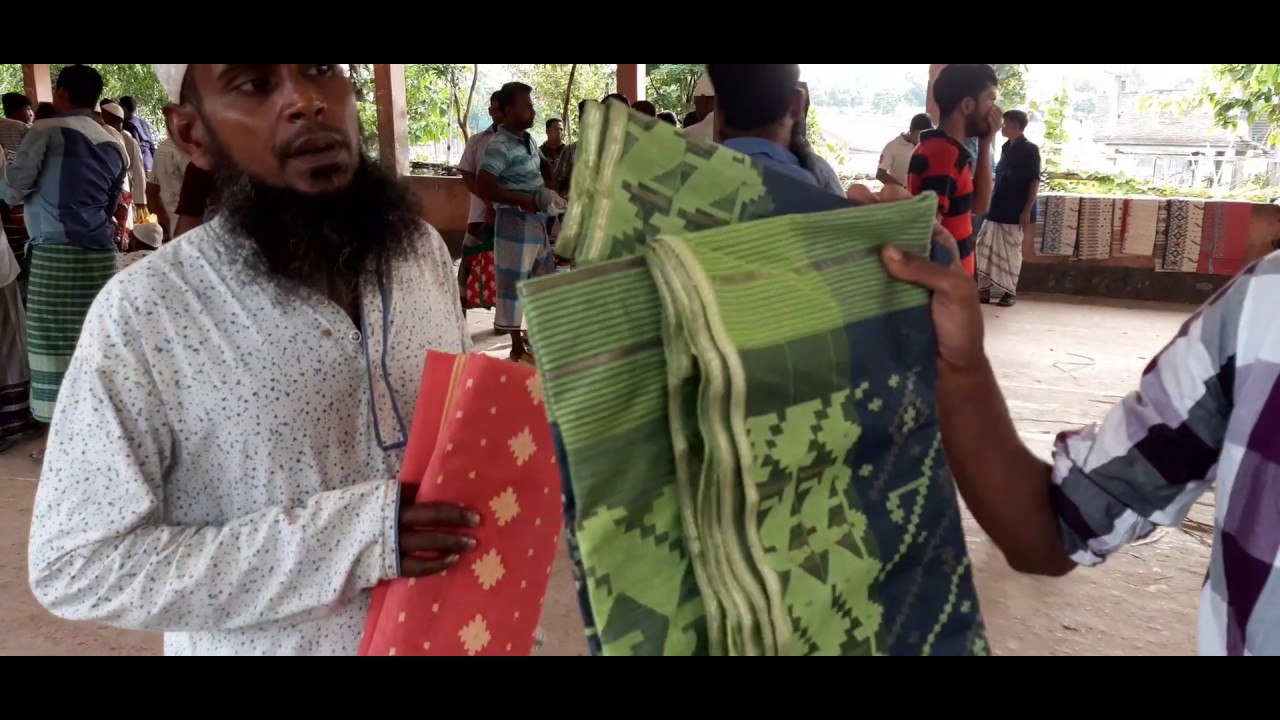 জামদানী হাট থেকে শাড়ির দাম জানুন | ঢাকার ডেমড়া জামদানীর হাট।