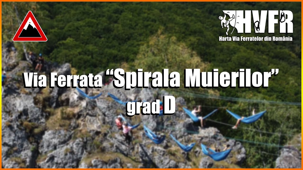 Via Ferrata SPIRALA MUIERILOR (D) Baia de Fier | #HVFR | Episodul 3