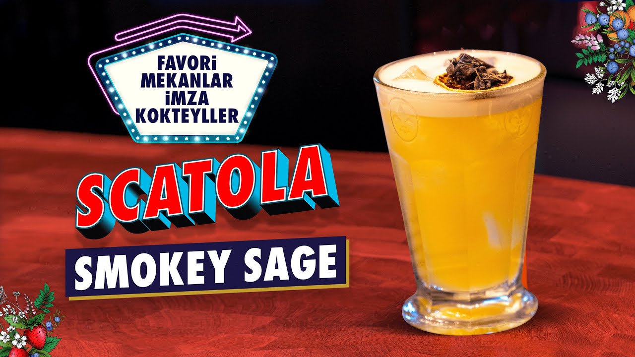 Scatola'nın İmza Kokteyli: Smokey Sage