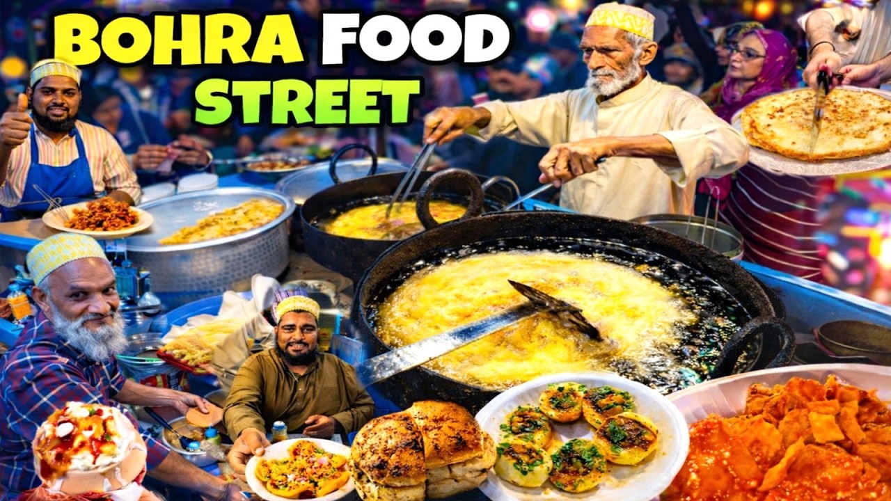 Bohra Food Street Karachi | Famous Malpura, Kaleji, Macaroni & Haleem | Ramzan Special Street Food.