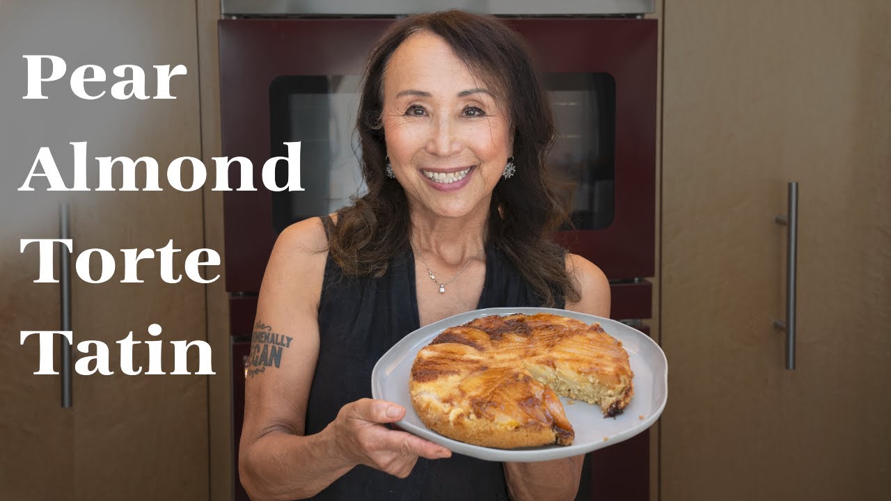 Pear Almond Torte Tatin