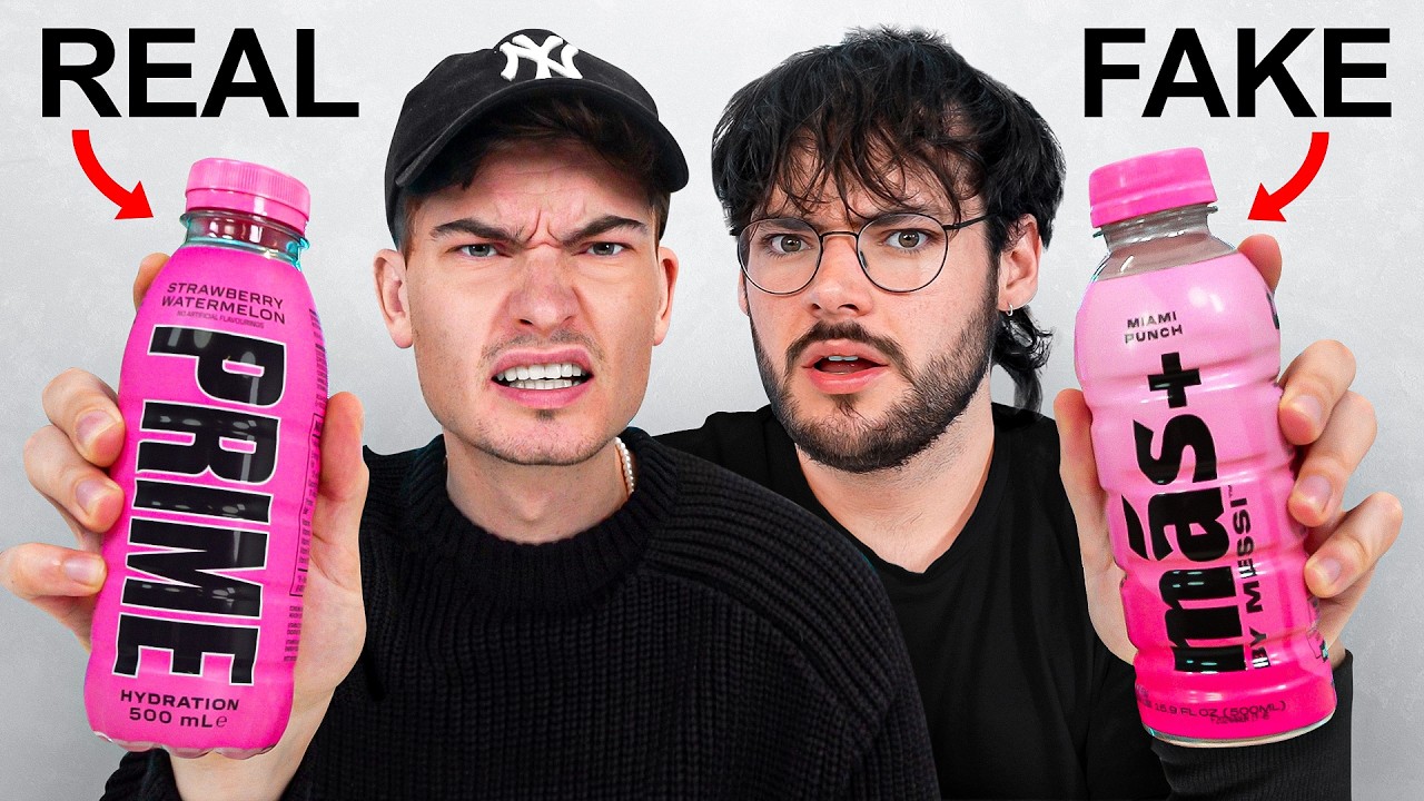 We Tried REAL vs FAKE Celebrity Products