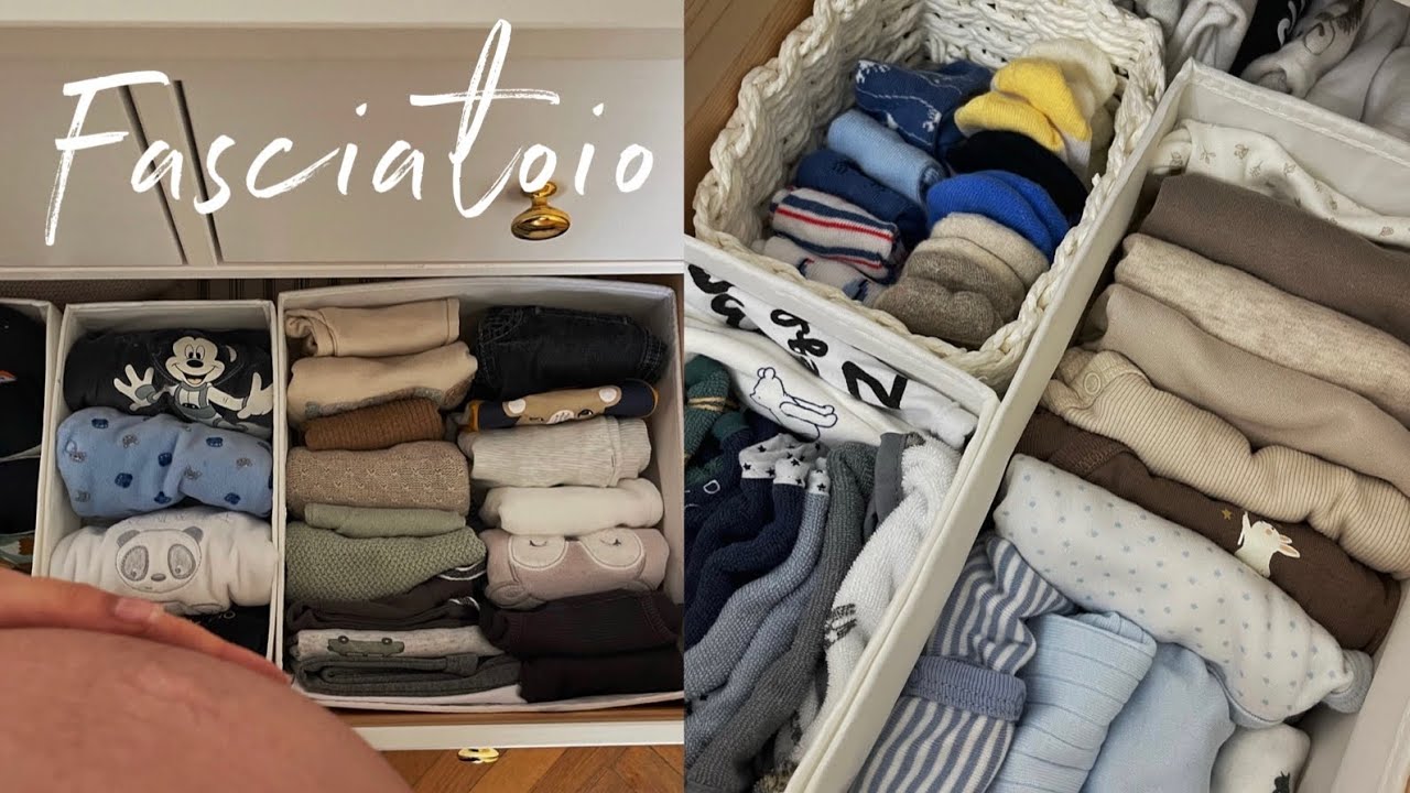ORGANIZZIAMO IL FASCIATOIO 🍼🤰🏻- vestitini, pannolini, copertine&hellip;