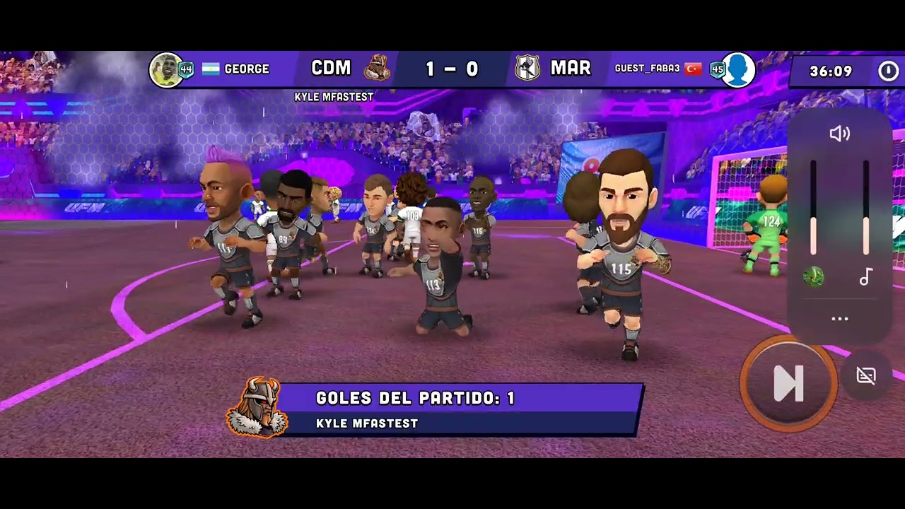jugando un estadio nuevo 