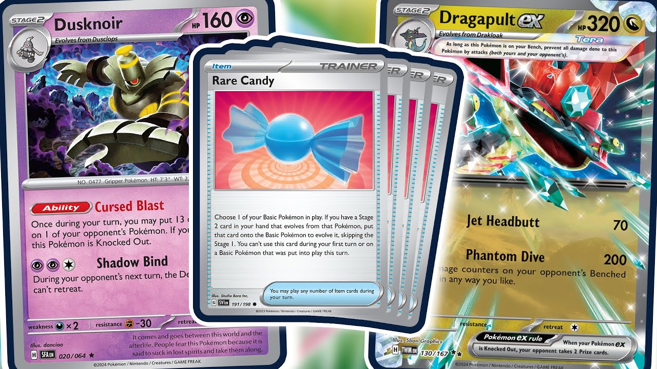 Did Tord Solve Dragapult Dusknoir? Crazy 4 Rare Candy Build!
