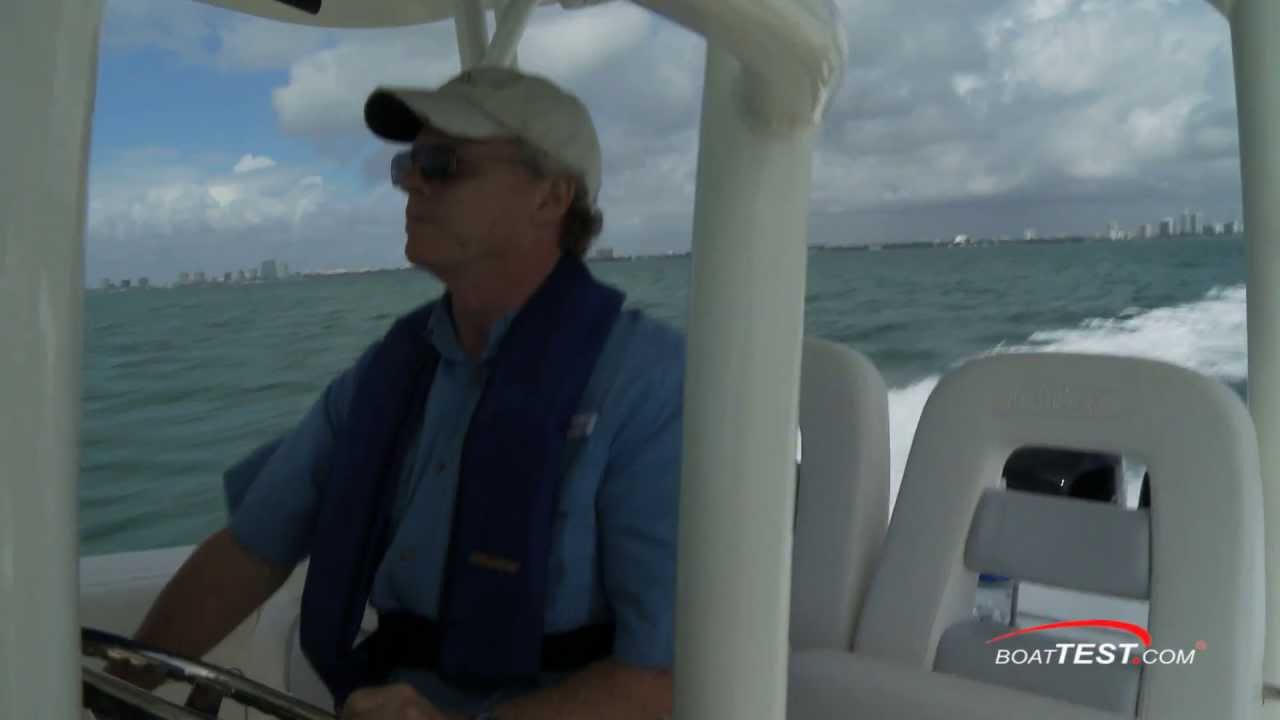 Boston Whaler 350 Outrage Test 2013- By BoatTest.com