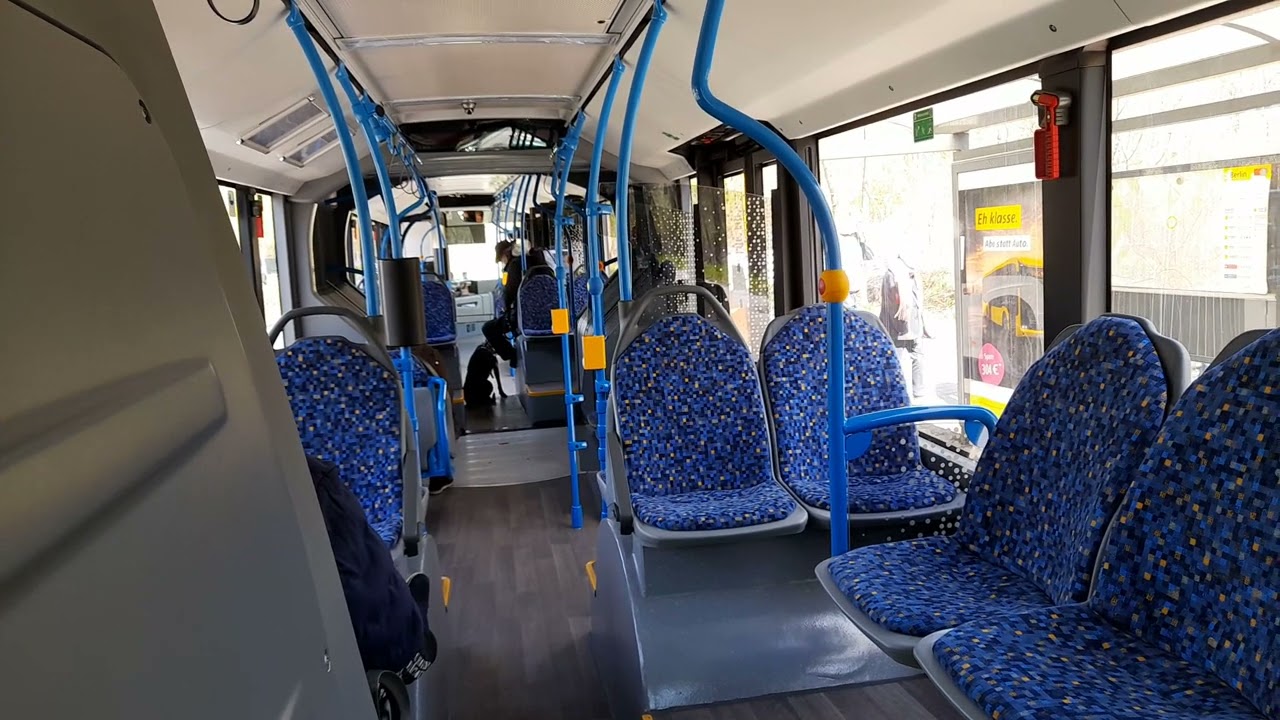 Mitfahrt im Testbus E-Citaro G auf der 107 nach Schildow Kirche
